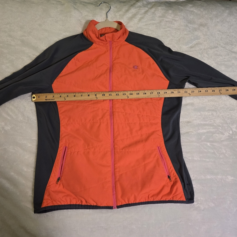 Champion Double Dry Women's Orange‎ and Gray Jacket XL